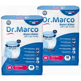 Dr. Marco Yetişkin Medium 20 Adet Emici Külot