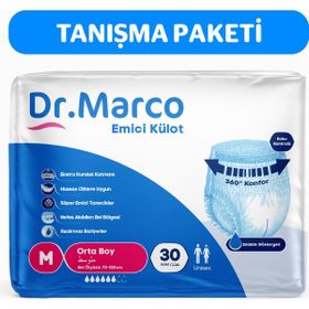 Dr. Marco Yetişkin Medium 30 Adet Emici Külot
