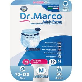 Dr. Marco Yetişkin Medium 60 Adet Emici Külot