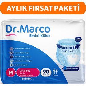 Dr. Marco Yetişkin Medium 90 Adet Emici Külot