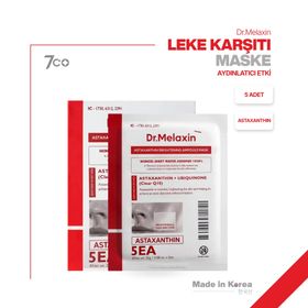 Dr. Melaxin Astaxanthin Leke Karşıtı 5 Adet Aydınlatıcı Maske
