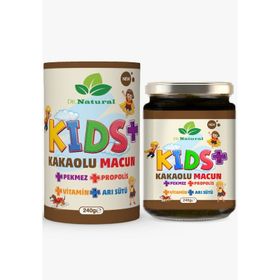 Dr Natural 240 gr Kakao Arı Sütü Propolis Pekmez ve Vitamin Çocuk Macunu