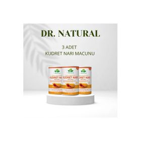 Dr. Natural 240 gr Keçiboynuzu Bitki Karışımlı Kudret Narı Macunu Bal (3 adet)