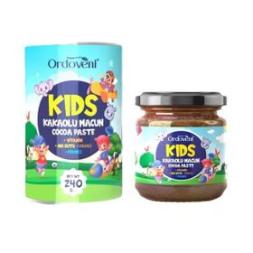 Dr. Natural 240 gr Kids Arı Sütü, Pekmez, Bal ve Vitamin Katkılı Kakaolu Macun