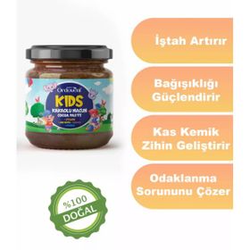 Dr. Natural 240 gr Kids Arı Sütü, Pekmez, Bal ve Vitamin Katkılı Kakaolu Macun