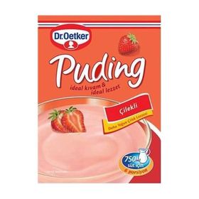 Dr.Oetker 125 gr Çilekli Puding