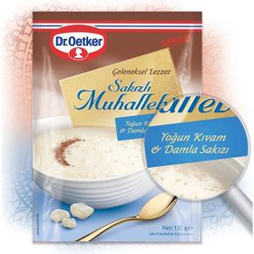 Dr. Oetker 135 gr Sakızlı Muhallebi
