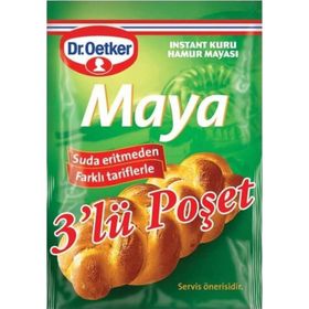Dr.Oetker 3x10 gr Paket Kuru Hamur Mayası