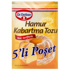 Dr. Oetker 5'li Hamur Kabartma Tozu (12 adet)