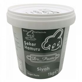Dr Paste Siyah 1 kg Şeker Hamuru