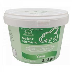 Dr Paste Yeşil 2.5 kg Şeker Hamuru