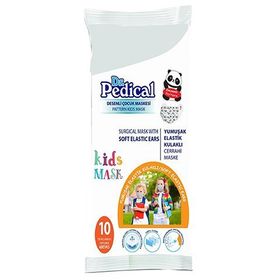 Dr.Pedical 10 Adet Yumuşak Elastik Kulaklı Çocuk Maskesi