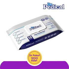 Dr.Pedical 24 Paket 1200 Yaprak Vücut Temizleme Havlusu