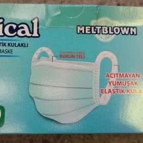 Dr.Pedical 50 Adet Yumuşak Elastik Kulaklı Cerrahi Maske