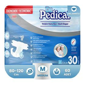 Dr.Pedical 60 Adet M Belbantlı Hasta Bezi