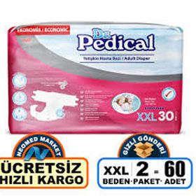 Dr.Pedical 60 Adet XXL Belbantlı Hasta Bezi