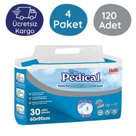 Dr. Pedical 60x90 cm 120 Adet Yatak Koruyucu Örtü