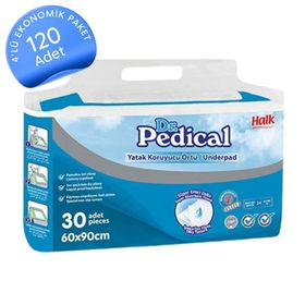 Dr. Pedical 60x90 cm 120 Adet Yatak Koruyucu Örtü