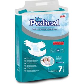 Dr.Pedical Bağlamalı Large 7 Adet Hasta Bezi