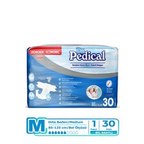 Dr.Pedical Belbantlı Medium 30'lu Hasta Bezi