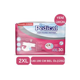 Dr.Pedical Belbantlı Tekstil Yüzey Ekstra Large 2XL 30'lu Hasta Bezi