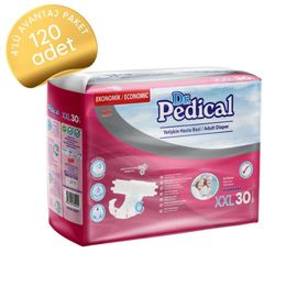 Dr.Pedical Eco Belbantlı 2XL 120 Adet Hasta Bezi