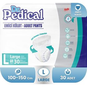 Dr.Pedical Emici Külot Büyük Boy Large 30 Adet Yetişkin Hasta Bezi