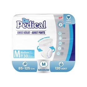 Dr.Pedical Emici Külot M Beden 120 Adet Hasta Bezi