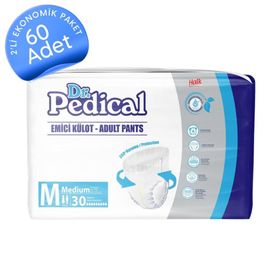 Dr.Pedical Emici Külot Orta Boy M 2x30 Adet Hasta Bezi