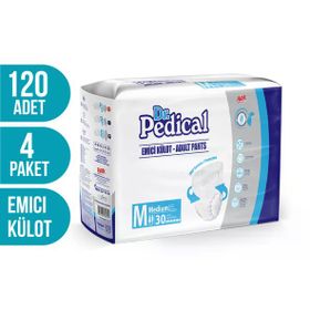 Dr.Pedical Emici Külot Orta Boy Yetişkin Medium 120 Adet Hasta Bezi