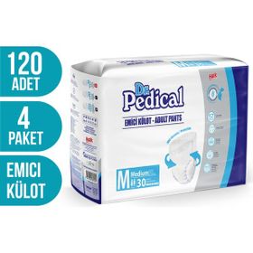 Dr.Pedical Emici Külot Orta Boy Yetişkin Medium 120 Adet Hasta Bezi