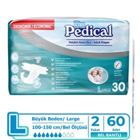 Dr.Pedical L 2x30 Adet Belbantlı Hasta Bezi