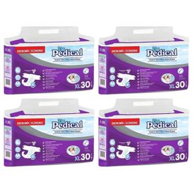 Dr.Pedical XL 4x30 Adet Belbantlı Hasta Bezi