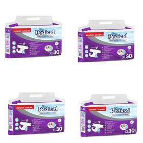 Dr.Pedical XL 4x30 Adet Belbantlı Hasta Bezi