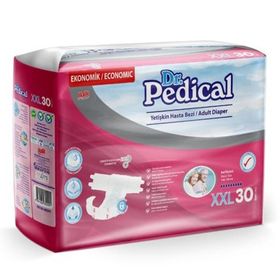 Dr.Pedical XXLarge Bel Bantlı 30'lu Hasta Bezi