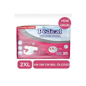Dr.Pedical XXLarge Bel Bantlı 30'lu Hasta Bezi