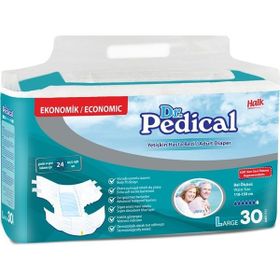 Dr.Pedical Yetişkin Large 30'lu Hasta Bezi