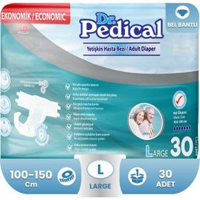 Dr.Pedical Yetişkin Large 30'lu Hasta Bezi