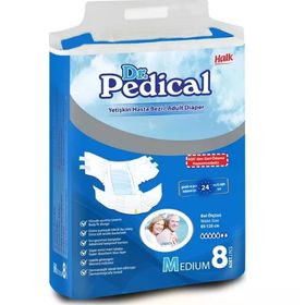 Dr.Pedical Yetişkin Medium 8'li Hasta Bezi