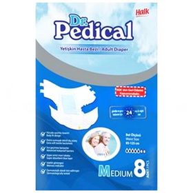 Dr.Pedical Yetişkin Medium 8'li Hasta Bezi