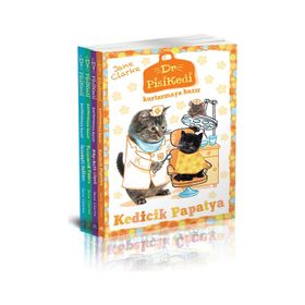 Dr PisiKedi Serisi Takım Set 4 Kitap