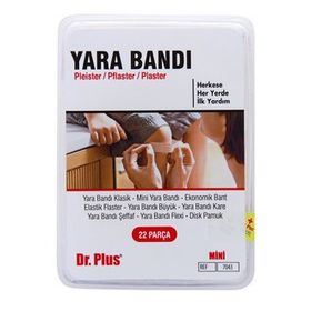 Dr.Plus 22 Parça Karışık Yara Bandı