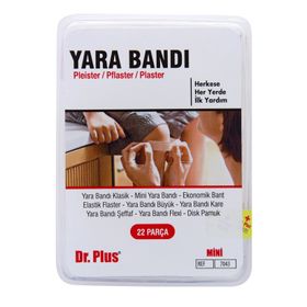 Dr.Plus 22 Parça Karışık Yara Bandı