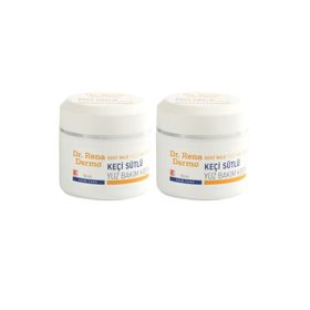 Dr. Rena Dermo Keçi Sütlü 2x50 ml Yüz Bakım Kremi