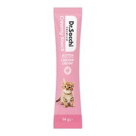 Dr.Sacchi Creamy Snack Kitten Chicken 14 gr Sıvı Kedi Ödülü