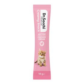 Dr.Sacchi Creamy Snack Kitten Chicken 14 gr Sıvı Kedi Ödülü