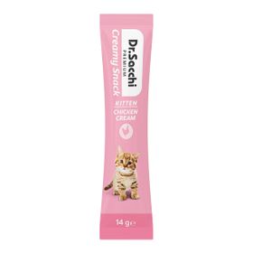 Dr.Sacchi Creamy Snack Kitten Chicken 14 gr Sıvı Kedi Ödülü