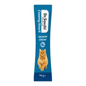 Dr.Sacchi Creamy Snack Salmon 14 gr Sıvı Kedi Ödülü