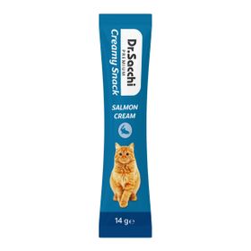 Dr.Sacchi Creamy Snack Salmon 14 gr Sıvı Kedi Ödülü