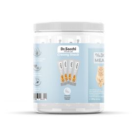 Dr.Sacchi Creamy Snack Sterilised Salmon 14 gr 30'lu Kavanoz Sıvı Kedi Ödülü